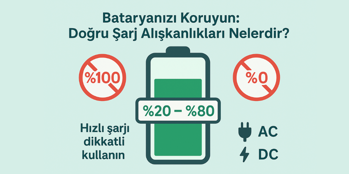 Bataryanızı Koruyun: Doğru Şarj Alışkanlıkları Nelerdir?