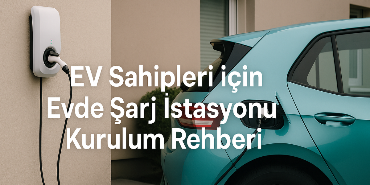 EV Sahipleri İçin Evde Şarj İstasyonu Kurulum Rehberi