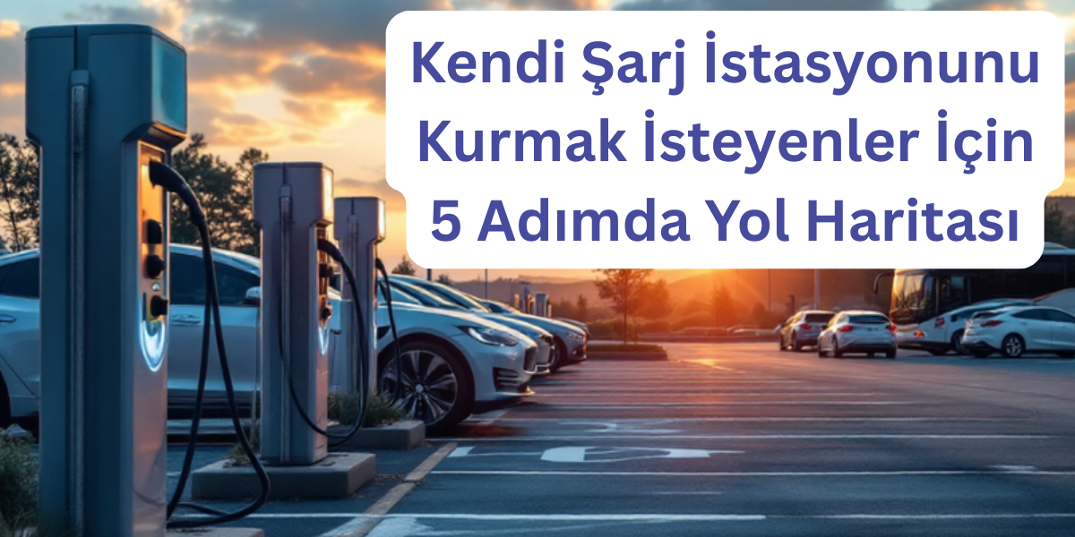 Kendi Şarj İstasyonunu Kurmak İsteyenler İçin 5 Adımda Yol Haritası